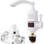 Elektrische kraan met doorstroomverwarmer voor keuken, tuin, badkamer, caravan, camping - Smart heater - Armatuur met onmiddellijke warmwaterbereider - Warmwaterkraan - Keukenkraan - Waterboiler - 230 V