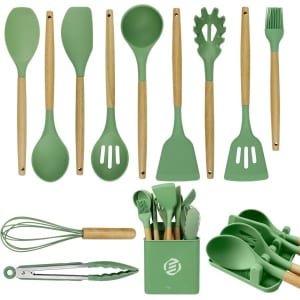 Equivera Spatelpot - Spatelpot - Keukengerei Houder - Keukengerei Pot - Keuken Accessoire