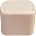 Famanu - Auto-afvalemmer - auto-afvalemmer met vuilniszakken - mini-vuilnisemmer - auto-accessoires - interieur - auto-benodigdheden voor thuis en kantoor en keuken (roze)