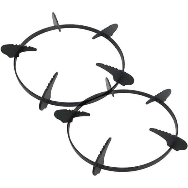 Gietijzeren Wok Ondersteuning Rack voor Gasfornuis - 2 Stuks Rooster voor Kookplaten en Fornuizen - Wok Stand Accessoires voor Keuken