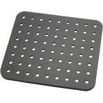 Gootsteenmat - Spoelbakmat - Afdruipmat - Gootsteen Beschermer - Anti-Kras Bescherming voor Afwasbak - Keuken Accessoires - Gootsteenmatje Vierkante - Gootsteenmat Zwart