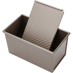 Handgemaakte Brood Bakvorm van Koolstofstaal voor Zelfgemaakte Zeep - Rechthoekig en Zwart - Ovenbestendig - Keuken Accessoire.