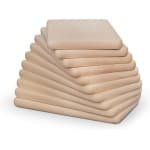 Houten Ontbijtplankens Set van 10 - Ongeraakt Beuken Hout - Keuken Accessoires