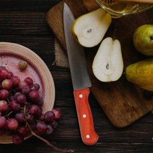 Houten keukenmes met verwisselbare handgreep en klinknagel - Ergonomisch design - Eenvoudig te installeren - Keuken accessoire