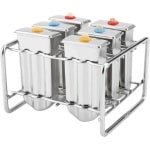 Ijs Popsicle Mallen Kit - Ijs Pop Makers met Lade en DIY Tool - Industriële Thuis Keuken Accessoire
