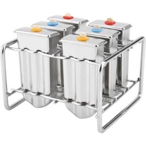 Ijs Popsicle Mallen Kit - Ijs Pop Makers met Lade en DIY Tool - Industriële Thuis Keuken Accessoire