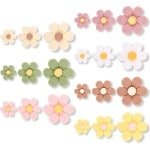 Jhubers Goods - 21st eeuw 3D Bloemen Koelkastmagneten - Bloemendecoratie - Sterk magnetisch - Daisy design - Keuken accessoires - Geschikt voor Whiteboard & Kastje Decoratie.