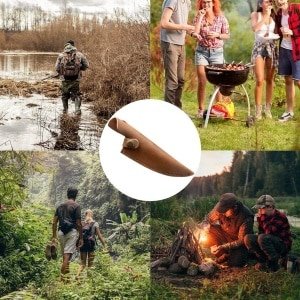 Lederen messenschede - verticale messentas voor riem - 14/17/20 cm lang - riemmesetui met riemlus en drukknopen voor jacht - vrije tijd - keuken - accessoires voor messen