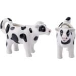 Mini Cow Milk Jug - Zwart-wit - Voor 30ml - Keuken Accessoire - Loft by CGB Giftware - GB05791