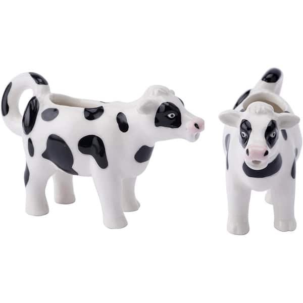 Mini Cow Milk Jug - Zwart-wit - Voor 30ml - Keuken Accessoire - Loft by CGB Giftware - GB05791