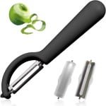 Pelleerset met 2 extra snijbladen - groenten schillen - keuken gadgets - handige accessoires
