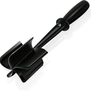 Purreestampers - Aardappelstampers - Vleesstamper - Zwart - ABS - 6.4*6.4*28cm - Keuken Accessoire - Stamper - Meat Chopper - Vleeshakmachine - Pureestamper - Hittebestendige Vleesstamper Voor Gehakt