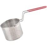 RVS Frietmand met Hittebestendig Handvat, 14 cm - Frituurmand voor Keuken, Restaurant, Café - Roestvrij Staal - Barbecue Accessoire