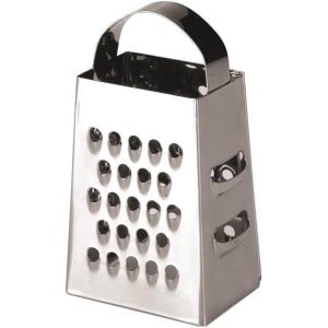 RVS Mini Rasp 4-Zijdig Keuken Accessoire - Compact en Multifunctioneel