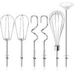 Roestvrij stalen accessoire voor mixer en keuken, gebruiksvoorwerpen, multifunctioneel gereedschap.