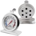 Rooster & Oventhermometer RVS Max 300°C - Nauwkeurige Keuken Accessoire
