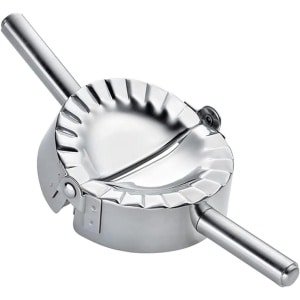 Rvs Ravioli Mould Pierogi Dumpling Maker Wrapper Pastry Deeg Cutter Keuken Accessoires 10 cm - Beste gebruiksvoorwerpen