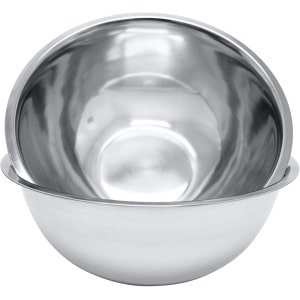 Set van 2 Mengkommen Roestvrij Staal 8 Quart - Professionele Keuken Accessoires