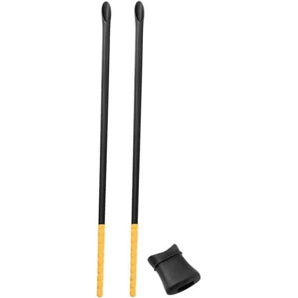 Siliconen eetstokjes voor koken - Hittebestendig, antislip - Aziatische keuken accessoire 30,7 cm