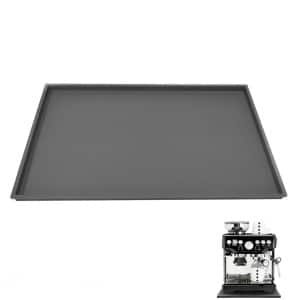 Siliconen koffiemachine voet 48x30cm, antislip koffiemachine voet siliconen mat keuken, siliconen mat onder koffiemachine antislip voet voor volautomatische koffiemachines barista accessoires