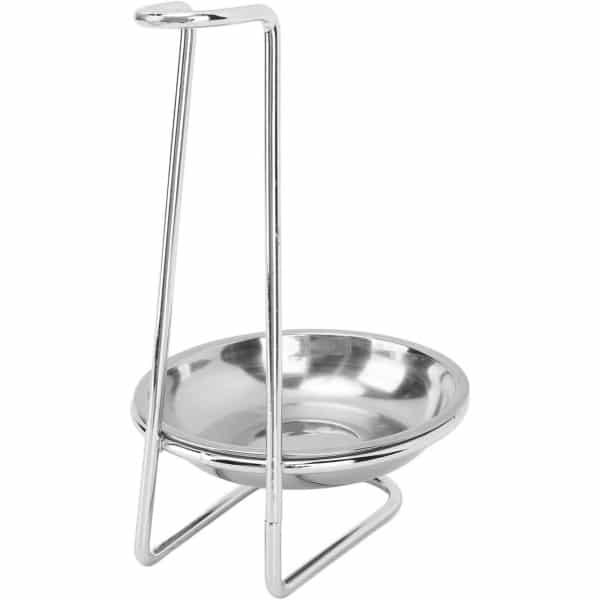 Soeplepel Houder van Roestvrij Staal | Keuken Houder voor Lepels | Praktisch Gebruiksvoorwerpen Rek | Handig voor Hotpot | Buffet | Fastfood | Keuken Accessoire
