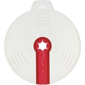 Spatbescherming deksel 31 cm keuken accessoire voor het mengen van room en eieren - universeel gebruik