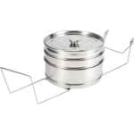 Stoomboot Mand Fornuis Pot Accessoires van RVS, 3 Tier Snelkookpan Accessoires, Voedsel Fornuis - Handige Keuken Gadgets