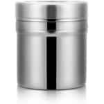 Suiker Strooier met Gaas Zeefje en Deksel voor Poeder Stofdoek - Keuken Accessoire voor Kaneel Suiker Peper - Roestvrijstaal - Medium Formaat