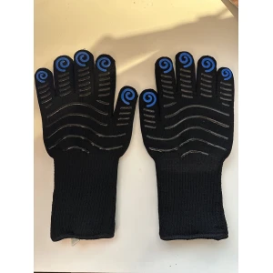 Viktor & Muller® - Ovenhandschoenen - 2 stuks - EN407 Certificaat - tot 500°C - Ovenwanten - Hittebestendige BBQ Handschoenen - Keuken - Koken - Grill - Waterdicht - Barbecue - Oven handschoenen - Anti slip - Grill - hand schoenen - Accessoires