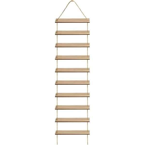 Wichteltür 60 cm gnome accessoires breien ladder - miniatuur ladder - geschikt voor gnome deur - kerstdecoratie - vloer - keuken kast