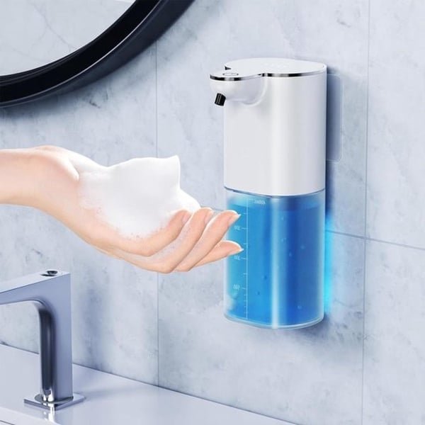 Zeepdispenser wandmontage Automatische contactloze elektrische sensor USB-oplaadbaar badkamer keuken kantoor zeepdispenser wandmontage