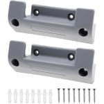 2 Stuks Flexibele Siliconen Bakmat - Antiaanbak Bakmat - Hittebestendige Bakmat - Geschikt voor Oven en Magnetron - Keuken Accessoire met Maatverdeling - Veiligheid Voor Oven - Zwart