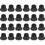 24 stuks siliconen gatstoppen 12 mm diameter - zachte flexibele rubberen paneelafdichtingshoes - verzonken type paneel - keuken accessoires - waterdichte afdichting - meubelbescherming