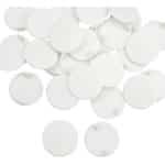 28-delige Plastic Scharniergatvulstukken voor Keukenkasten (35mm Wit) - Eenvoudige Stijl & Decoratief - Keuken Accessoires - Kant-en-klaar Set