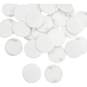 28-delige Plastic Scharniergatvulstukken voor Keukenkasten (35mm Wit) - Eenvoudige Stijl & Decoratief - Keuken Accessoires - Kant-en-klaar Set