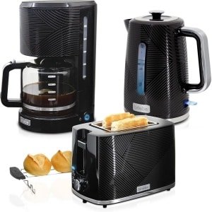 3-Delige Keuken Set: Broodrooster, Elektrische Waterkoker en Filter Koffiezetapparaat