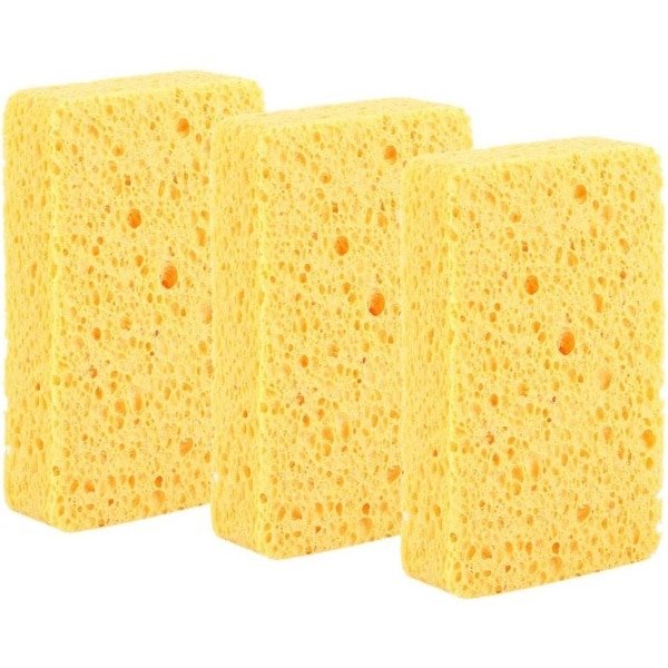 3 stuks cellulose spons waterabsorptie keuken schaal bord wassen spons doek servies reinigingsgereedschap accessoire ge