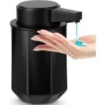 300 ml Elektrische Automatische Zeepdispenser met Sensor - Hygiënisch en Contactloos voor Badkamer, Keuken en Toilet, Zwart