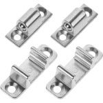 4 Stuks Afzuigkap Accessoires - Keuken Afzuigkap - Universele Bevestiging Afzuigkap Onderdeel - Afzuigkap Paneel Bevestiging - Zilver Roestvrij Staal