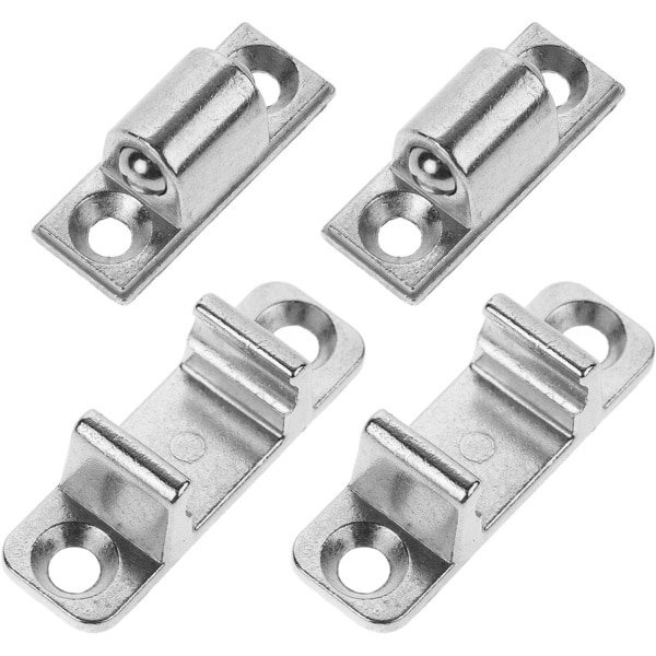 4 Stuks Afzuigkap Accessoires - Keuken Afzuigkap - Universele Bevestiging Afzuigkap Onderdeel - Afzuigkap Paneel Bevestiging - Zilver Roestvrij Staal