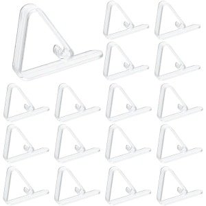 46 Pcs Plastic Tafelrok Klemmen - Transparante Picknick Tafel Klemmen - Tafelkleed Accessoires voor Buiten Camping Picknick Bruiloft Feest Evenement Keuken Thuis Benodigdheden