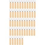 50x Houten Bieropener Roestvrij Staal - Keuken & Bar Accessoire