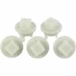 Accessoires Vleesmolen: 5-delige Set in Zwart en Wit - Tungsten Stopverf - Keuken - Thuisgebraik