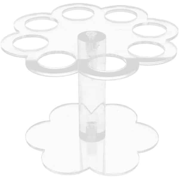 Acryl Ice Cream Cone Opbergstandaard met 8 Gaten - Organisator voor IJsjes - Keuken Accessoire