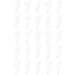 Allecto- Beschermende messenhoes punt transparant kunststof keuken - Bescherming messenlemmet - Keukenmessen accessoire - Geschikt voor diverse messen types