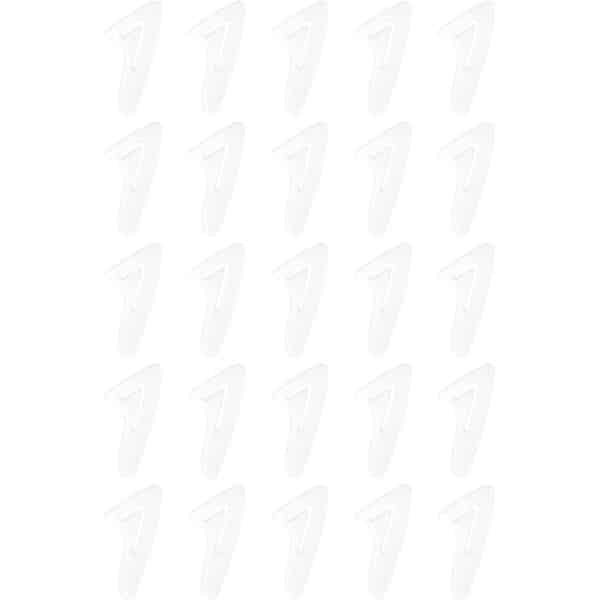 Allecto- Beschermende messenhoes punt transparant kunststof keuken - Bescherming messenlemmet - Keukenmessen accessoire - Geschikt voor diverse messen types