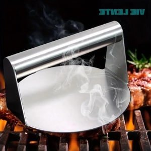 Allecto - Burgerpers - Hamburger - Keuken - Accessoires - Keukenapparaat - Keukenattribuut - Smasher - Bakken - Koken - Gadgets