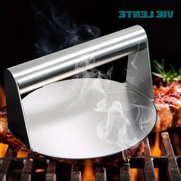 Allecto - Burgerpers - Hamburger - Keuken - Accessoires - Keukenapparaat - Keukenattribuut - Smasher - Bakken - Koken - Gadgets