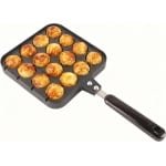Allecto - Gietijzeren Takoyaki Pan - Anti-aanbak - Kookvorm - Keuken Accessoires - Bakken Octopus Bal - Ei soezen - Geschikt voor - 16 Gat - Gietijzeren Takoyaki Pan - Keuken Accessoires - Gietijzeren Koekenpan