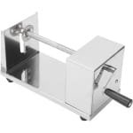 Allecto- Handmatige Rvs Aardappel Snijder - Groente - Keuken Accessoires - Multifunctioneel - Rvs - Snijder - Geschikt voor Aardappels - Zilver - Handmatige Machine Eten Snijder Keuken Tool Rvs Koken Fruit en Groente Snijder